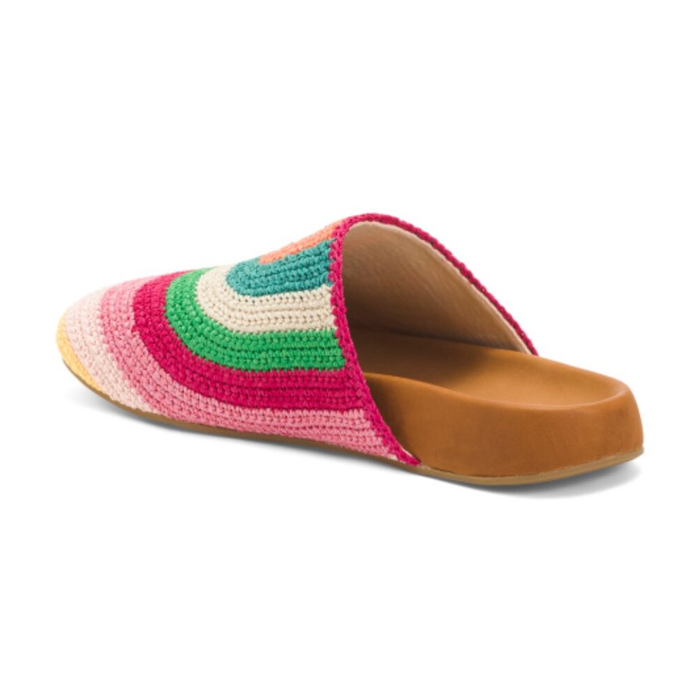 THE SAK Bolinas Clogs With Leather Footbed in Beach Stripe - Picture 5 of 6